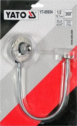 kątomierz z uchwytem magnetycznym do klucza dynamom. 1/2'' - yt-05934 na Arena.pl