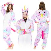 Strój przebranie kombinezon onesie kigurumi ciepła piżama jednoczęściowa  S