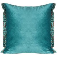Poszewka dekoracyjna EMA 40x40x8 Eurofirany ciemnoturkusowa