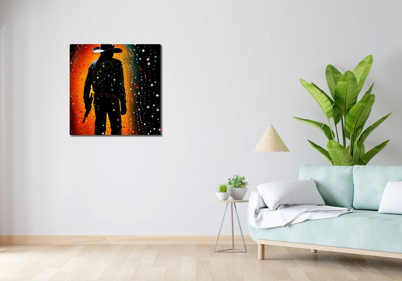Obraz 70x70cm Gwiezdny Strzelec zdjęcie 2