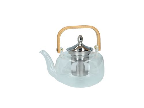 Czajnik szklany z sitkiem wzór 8 na Arena.pl