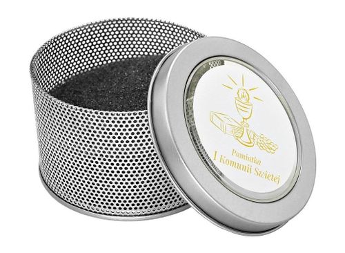 PUDEŁKO METALOWE I Komunia Święta z otworkami na Arena.pl