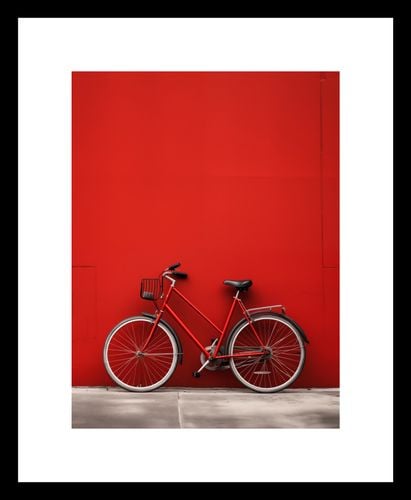 Plakat 15x20cm Czerwony Rower na Arena.pl