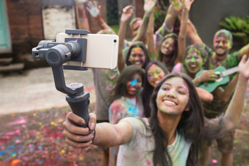 DJI Osmo Mobile stabilizator gimbal do smartfonów na Arena.pl