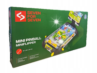 Seven for Seven Mini Pinball Mini Flipper 37 x 26 x 23 cm