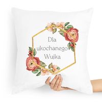 Poduszka Dla Wujka Dla Ukochanego Wujka Prezent Z Nadrukiem Ze Zdjęciem