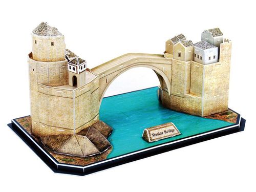 Puzzle 3D Stary Most Mostar 64 Ele. na Arena.pl