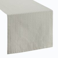 Bieżnik świąteczny w kratkę FLASH 40X140 szampański