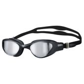 ARENA OKULARY THE ONE MIRROR SILVER-BLACK-BLACK BASEN TRENING PŁYWANIE