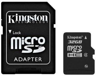 Kingston microSDHC 32GB class 4 + adapter na Arena.pl