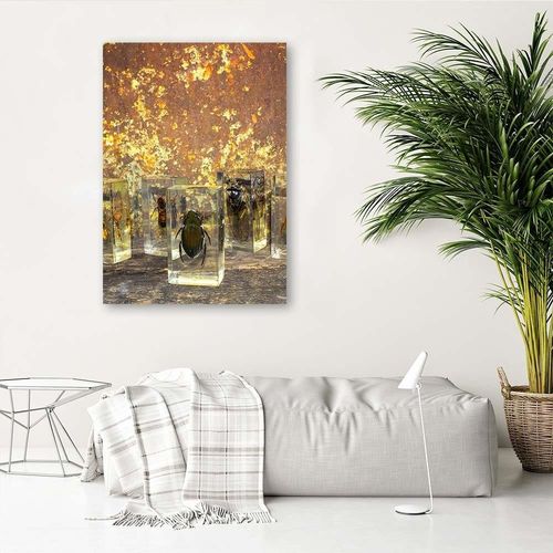 Deco Panel, Owady we szkle abstrakcja 40x60 na Arena.pl