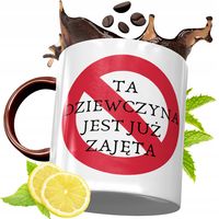 Kubek Bordowy Dla Dziewczyny Na Urodziny Prezent Z Nadrukiem Ze Zdjęciem