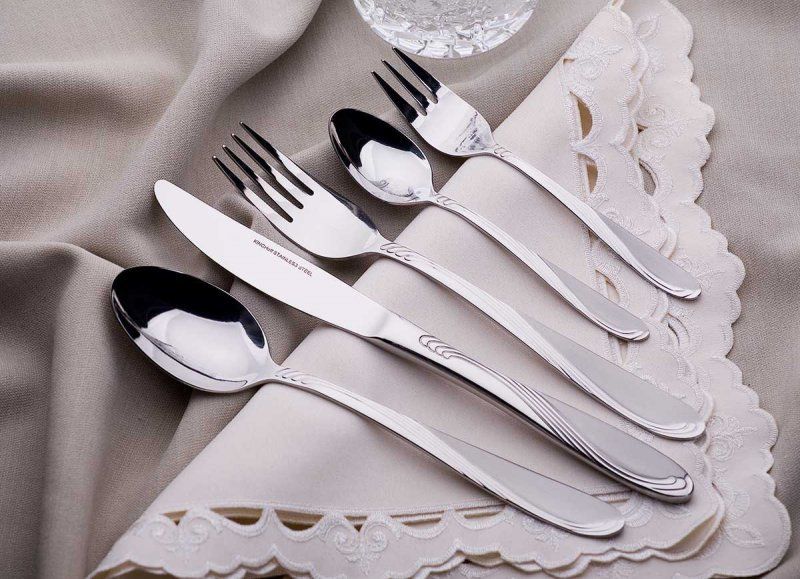 KINGHOFF SZTUĆCE 72ELE. SATYNA KH-3554 zdjęcie 2