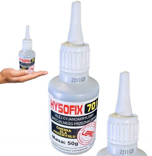 Klej Cyjanoakrylowy HYSOFIX 701 - 50g na Arena.pl