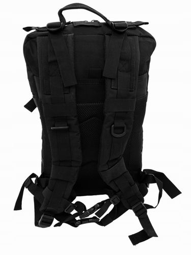 PLECAK WOJSKOWY TAKTYCZNY 45L LASER CUT CZARNY MOLLE MILITARNY TURYSTYCZNY na Arena.pl