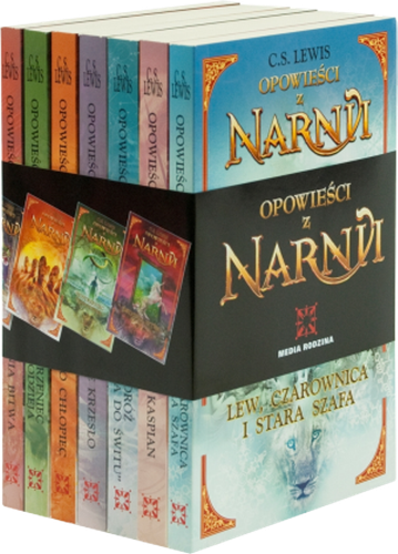 Opowieści z Narnii komplet 7-pak - C.S. Lewis - oprawa miękka na Arena.pl