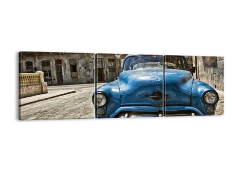 Obraz Na Płótnie - Samochód Ulica - 150X50 Cm - Ca150X50-2461 na Arena.pl