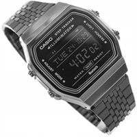 ZEGAREK CASIO ABL-100WEGG-1BEF VINTAGE CZARNY BLUETOOH KROKOMIERZ DATOWNIK