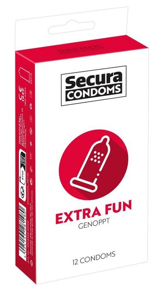 Secura Extra Fun 12Pcs Box zdjęcie 1