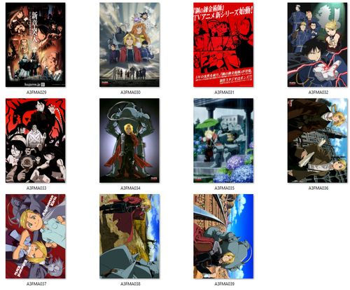 Plakat Fullmetal Alchemist DO WYBORU na Arena.pl