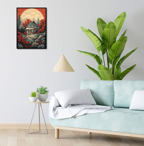 Plakat 40x55cm Idylla Rustykalna na Arena.pl