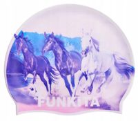 Czepek pływacki na basen silikonowy unisex Funkita Ride Time