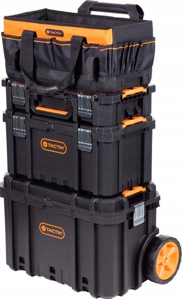 Skrzynka narzędziowa modułowa 4w1 mobilna - TACTIX zdjęcie 1