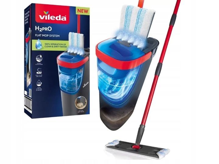 Mop płaski VILEDA H2prO zdjęcie 1
