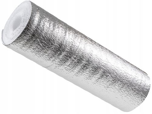 Ekran Zagrzejnikowy MATA ALUMINIOWA PIANKA 10m ODBIJAJĄCY CIEPŁO Izolacyjna na Arena.pl