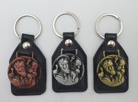 brelok 10szt. skórka ŚW. KRZYSZTOF