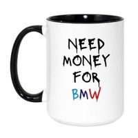 Duży Biało-Czarny 450 ml