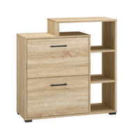 Szafka Na Buty 2- Drzwiowa 2D 90 cm Sonoma Jasna KARLO ML