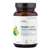 AURA HERBALS Maślan sodu FORTE 1200 mg mikrokapsułkowany (60 kaps.)