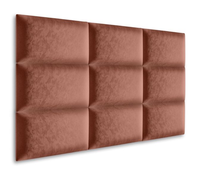PANELE TAPICEROWANE ŚCIENNE BRUDNY RÓŻ WEZGŁOWIE 3D 50cm x 30cm zdjęcie 4