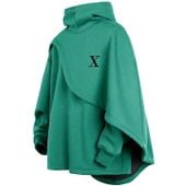 Bluza z kapturem poncho peleryna oversize cosplay zielona unisex 3XL