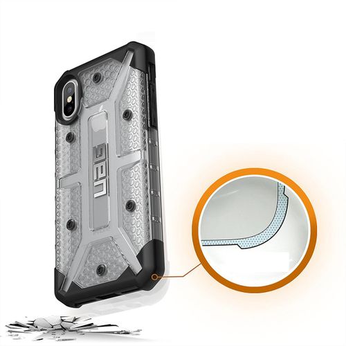 ETUI UAG PLASMA Apple iPhone X - ICE BLACK na Arena.pl