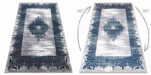RUG/LU/IONA/FRAME3/BLUE+GREY/160x220 na Arena.pl