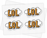 Naklejki ETYKIETY REKLAMOWE dowolny KSZTAŁT nadruk grafika LOGO 3cm 378 szt