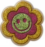 Przypinka Crocs Jibbitz Ozdoba Do Butów Glitter Happy Daisy