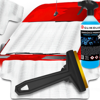 MATA ANTYSZRONOWA BUS ALUMIOWA SKROBACZKA MURSKA 575 ODMRAŻACZ DO SZYB LODU