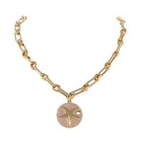 Naszyjnik z rozgwiazdą na perłowej rafie