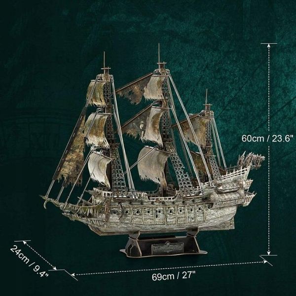 PUZZLE 3D LED - CUBIC FUN - 360 el. - LATAJĄCY HOLENDER zdjęcie 4