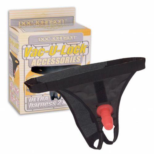 Uprząz Vac-U-Lock Doc Johnson - Ultra Harness 2 & Plug na Arena.pl