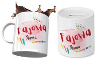 Dla Mamy Zestaw Kubek + Skarbonka Prezent Z Nadrukiem Ze Zdjęciem