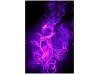 40X60CM FIOLETOWA PIĘKNOŚĆ OBRAZ