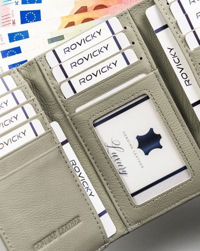 portfel damski skóra+pu pn29-fl-bl-multi na Arena.pl