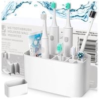 Uchwyt na szczoteczki do zębów Organizer Łazienkowy Pojemnik Wieszak Kubek