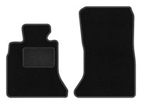 Dywaniki przednie welurowe do: BMW 5 F11 2010-2013 kombi, touring czarne