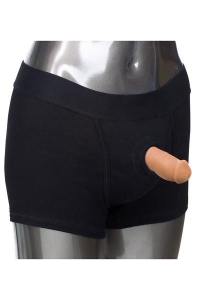 Soft Silicone Stand-To-Pee Caramel Skin Tone zdjęcie 3