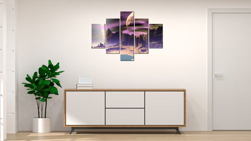 Obraz Płótno 100X70 Skalna Planeta na Arena.pl